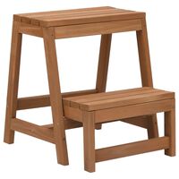 vidaXL Foldable Step Stool Solid Firwood,  vidaXL Foldable Step Stool Solid Firwood