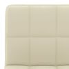 vidaXL Bar Stools 2 pcs Cream Velvet