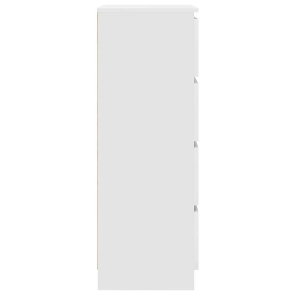 vidaXL Sideboard White 60x35x98.5 cm Engineered Wood