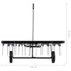 vidaXL Scarifier for Ride-on Mower 100 cm