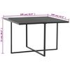 vidaXL 5 Piece Outdoor Dining Set with Cushions Poly Rattan Black