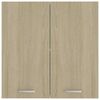 vidaXL Hanging Cabinet Sonoma Oak 60x31x60 cm Engineered Wood
