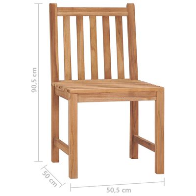 vidaXL Garden Chairs 2 pcs with Cushions Solid Teak Wood, wine red vidaXL Garden Chairs 2 pcs with Cushions Solid Teak Wood