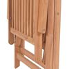vidaXL Reclining Garden Chairs 6 pcs Solid Teak Wood