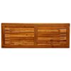 vidaXL Garden Console Table 110x40x75 cm Solid Acacia Wood