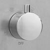 vidaXL Outdoor Shower with Tray WPC Stainless Steel
