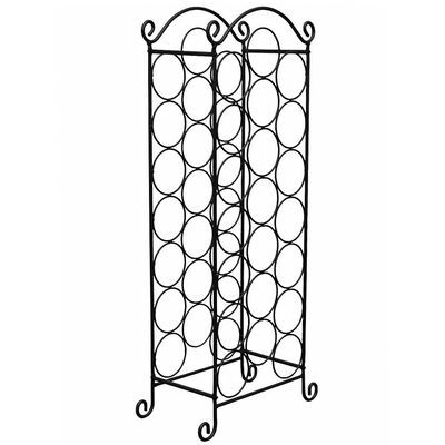 vidaXL Wine Rack for 21 Bottles Metal,  vidaXL Wine Rack for 21 Bottles Metal