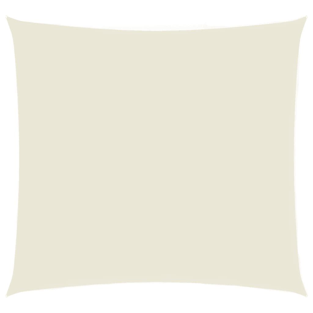 vidaXL Sunshade Sail Oxford Fabric Square 3.6x3.6 m Cream