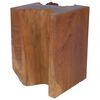 vidaXL Stool Solid Teak Wood