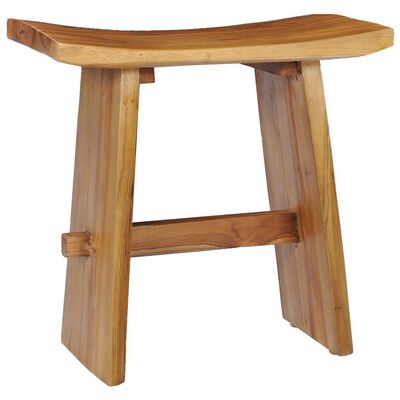 vidaXL Stool Solid Teak Wood,  vidaXL Stool Solid Teak Wood