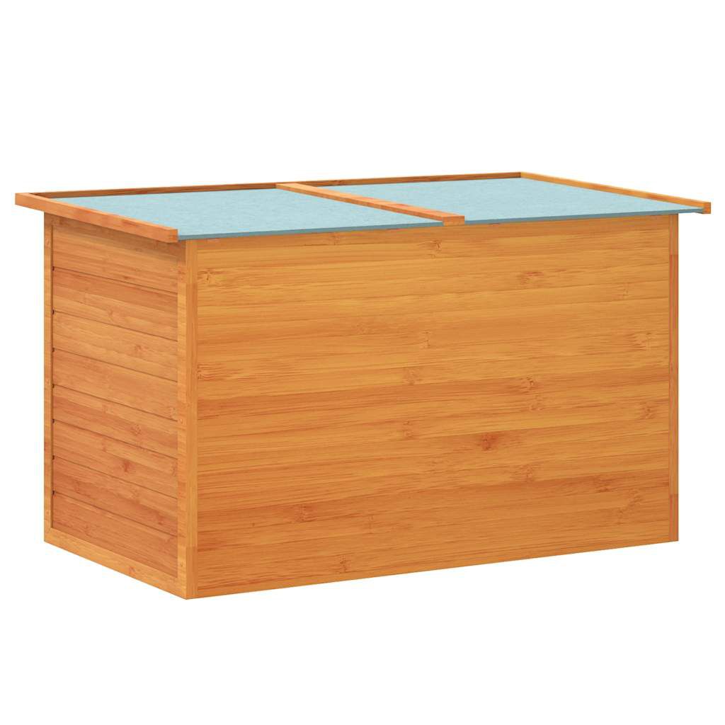 vidaXL Garden Storage Box 126x72x72 cm Wood