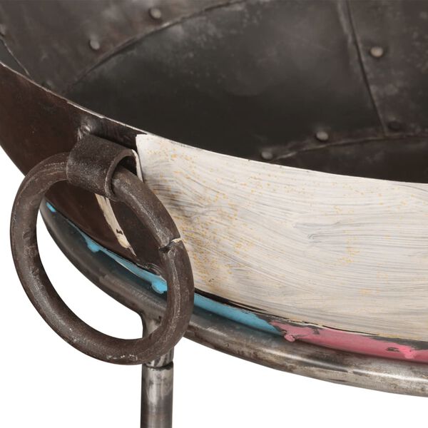 vidaXL Fire Pit 55x55x38 cm Iron