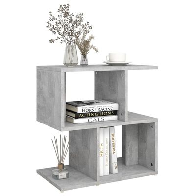 vidaXL Bedside Cabinet Concrete Grey 50x30x51.5 cm Engineered Wood, concrete grey vidaXL Bedside Cabinet Concrete Grey 50x30x51.5 cm Engineered Wood