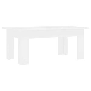 vidaXL Coffee Table White 100x60x42 cm Engineered Wood
