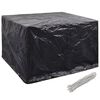 vidaXL Garden Furniture Covers 2 pcs 8 Eyelets 135x135x90 cm