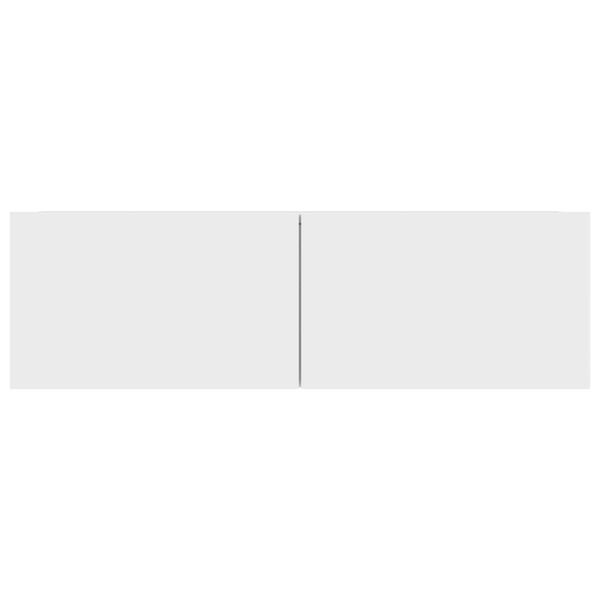 vidaXL TV Cabinet White 100x30x30 cm Engineered Wood