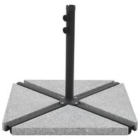 vidaXL Umbrella Weight Plate Granite 15 kg Triangular Grey,  vidaXL Umbrella Weight Plate Granite 15 kg Triangular Grey