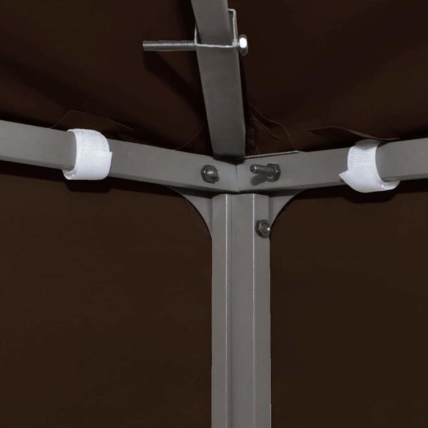 vidaXL Gazebo Top Cover 310 g/m² 3x3 m Brown