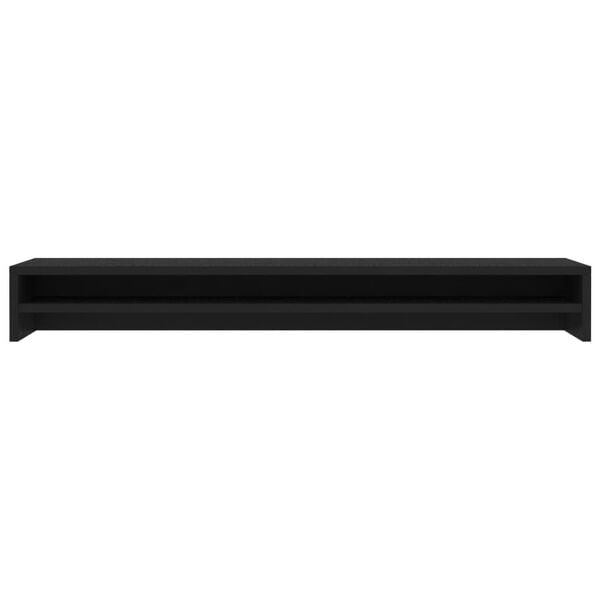 vidaXL Monitor Stand Black 100x24x13 cm Engineered Wood