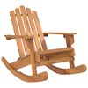 vidaXL 3 Piece Adirondack Garden Lounge Set Solid Wood Acacia