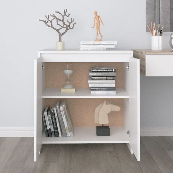 vidaXL Sideboard White 70x41x75 cm Engineered Wood