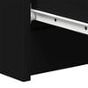 vidaXL Sideboard Black 60x35x98.5 cm Engineered Wood