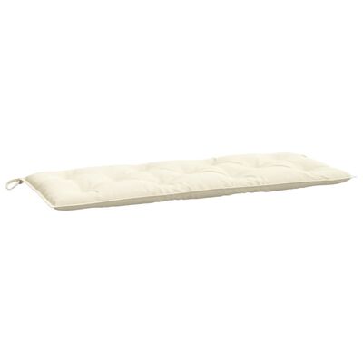vidaXL Garden Bench Cushion Cream 120x50x7 cm Oxford Fabric, cream vidaXL Garden Bench Cushion Cream 120x50x7 cm Oxford Fabric