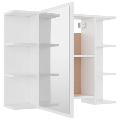 vidaXL 4 Piece Bathroom Furniture Set White Engineered Wood, white vidaXL 4 Piece Bathroom Furniture Set White Engineered Wood