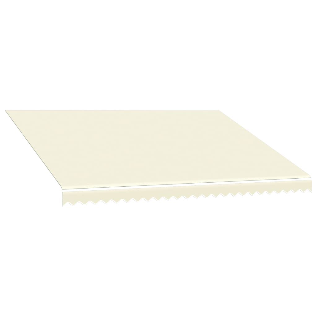 vidaXL Awning Top Sunshade Canvas Cream 350x250 cm