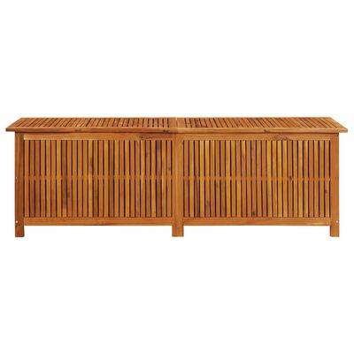vidaXL Garden Storage Box 175x50x58 cm Solid Acacia Wood,  vidaXL Garden Storage Box 175x50x58 cm Solid Acacia Wood