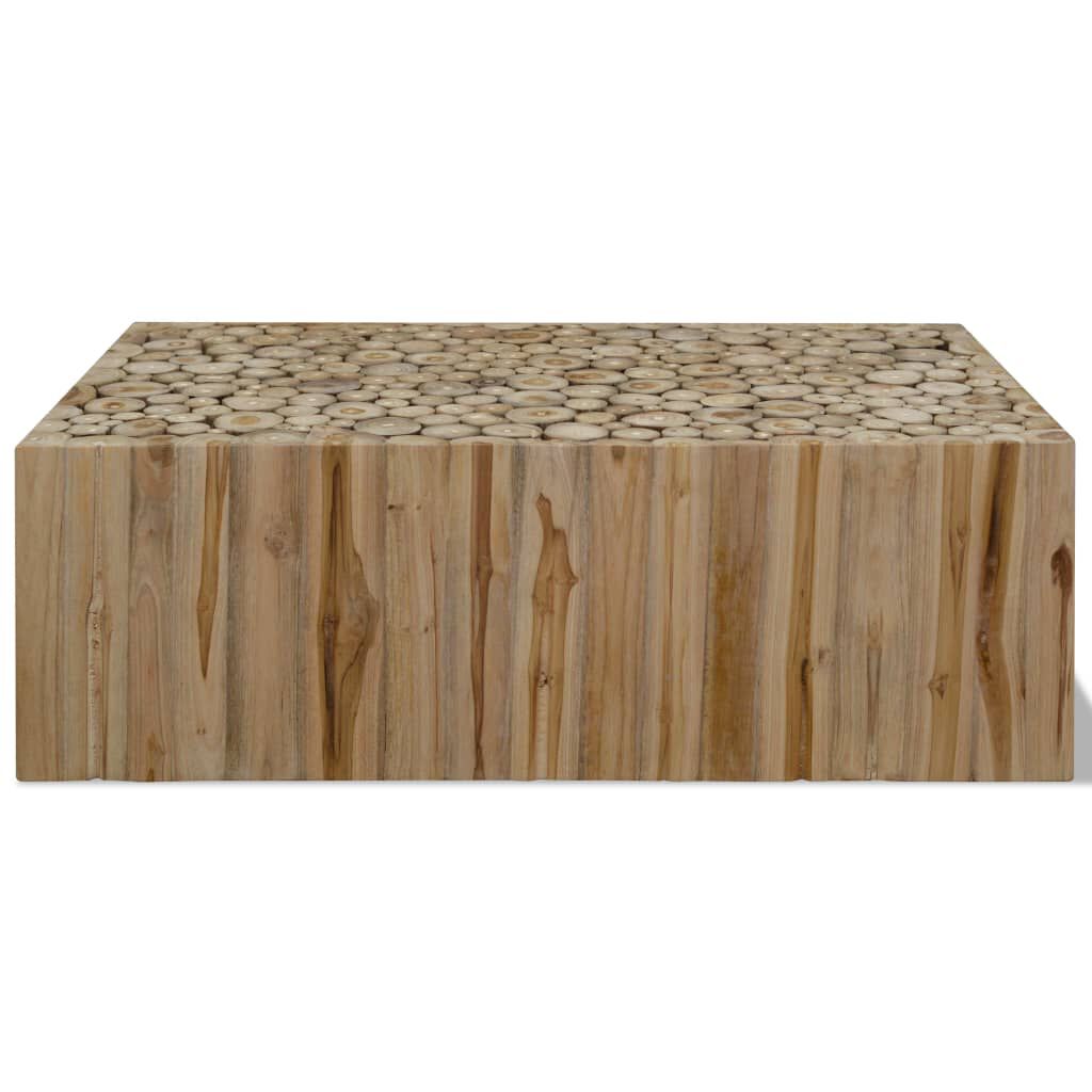 vidaXL Coffee Table Genuine Teak 90x50x30 cm