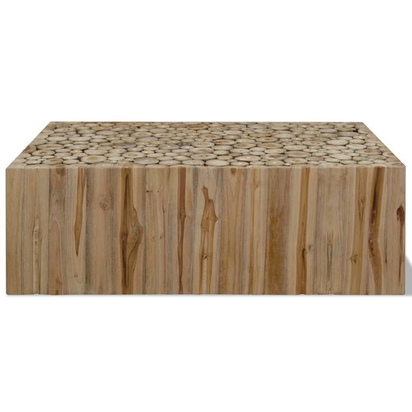 vidaXL Coffee Table Genuine Teak 90x50x30 cm