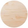 vidaXL Table Top &Oslash;80x2.5 cm Solid Wood Pine