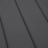 vidaXL Sun Lounger Cushion Anthracite 180x60x4 cm Oxford Fabric