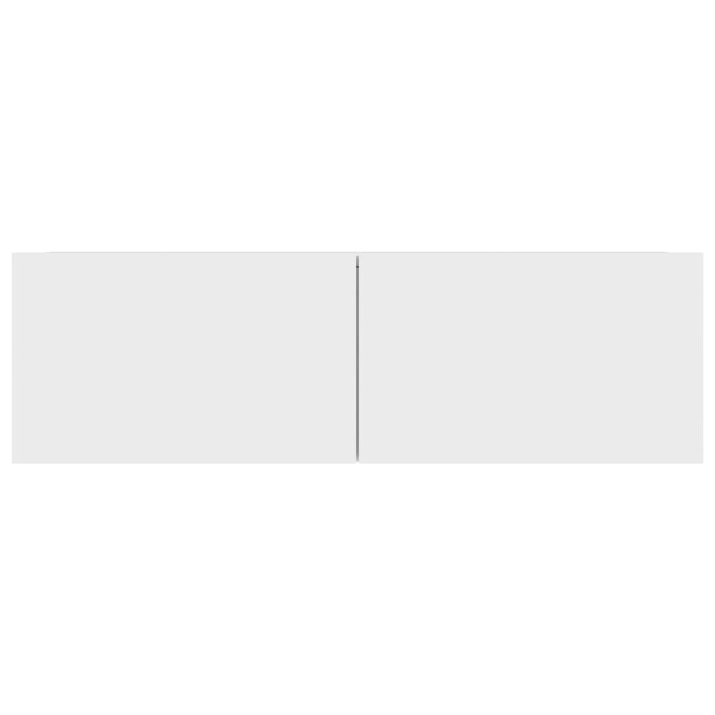 vidaXL TV Cabinet White 100x30x30 cm Engineered Wood