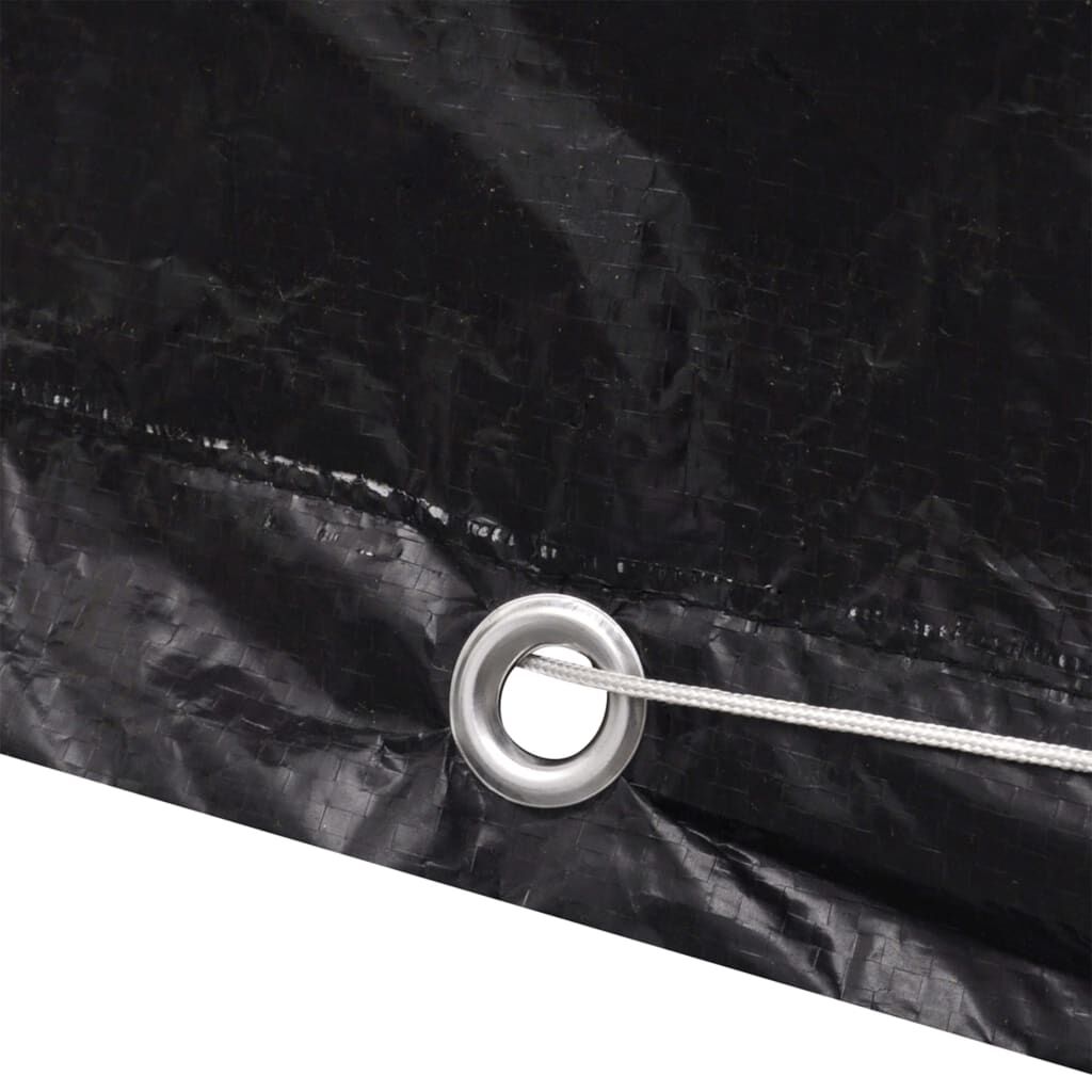 vidaXL Garden Sunlounger Cover 2 pcs 8 Eyelets 218x77x55 cm