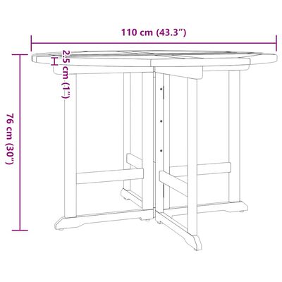 vidaXL 5 Piece Folding Outdoor Dining Set Solid Wood Teak,  vidaXL 5 Piece Folding Outdoor Dining Set Solid Wood Teak