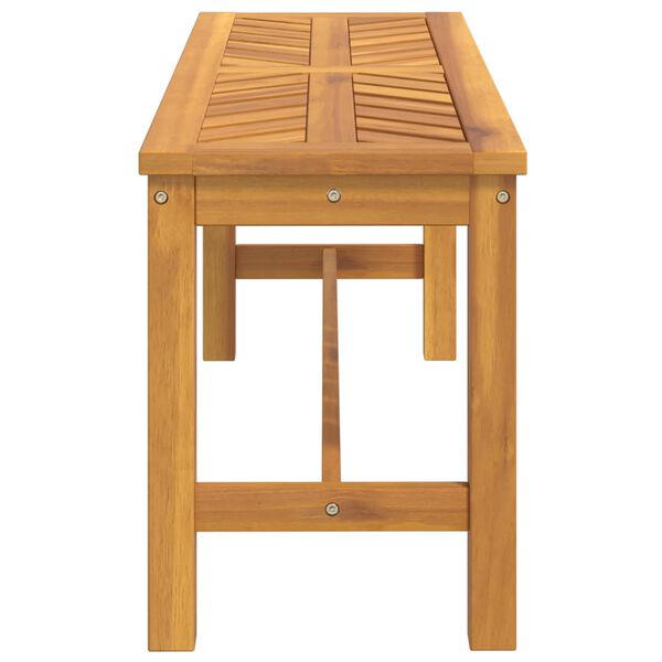 vidaXL Garden Bench 110 cm Solid Wood Acacia