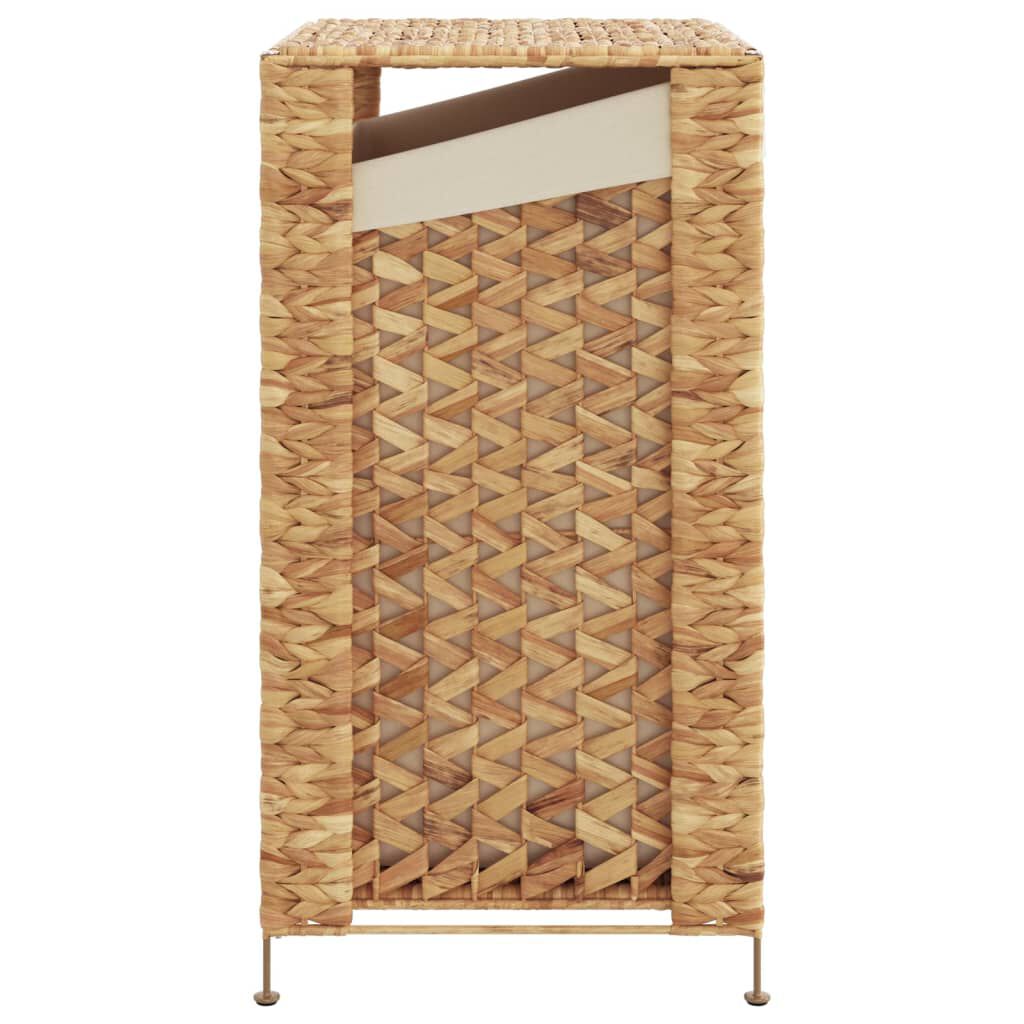 vidaXL Laundry Basket 44x34x64 cm Water Hyacinth