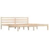 vidaXL Bed Frame without Mattress 180x200cm Super King Size