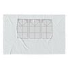 vidaXL Party Tent Sidewall 2 pcs with Window PE White