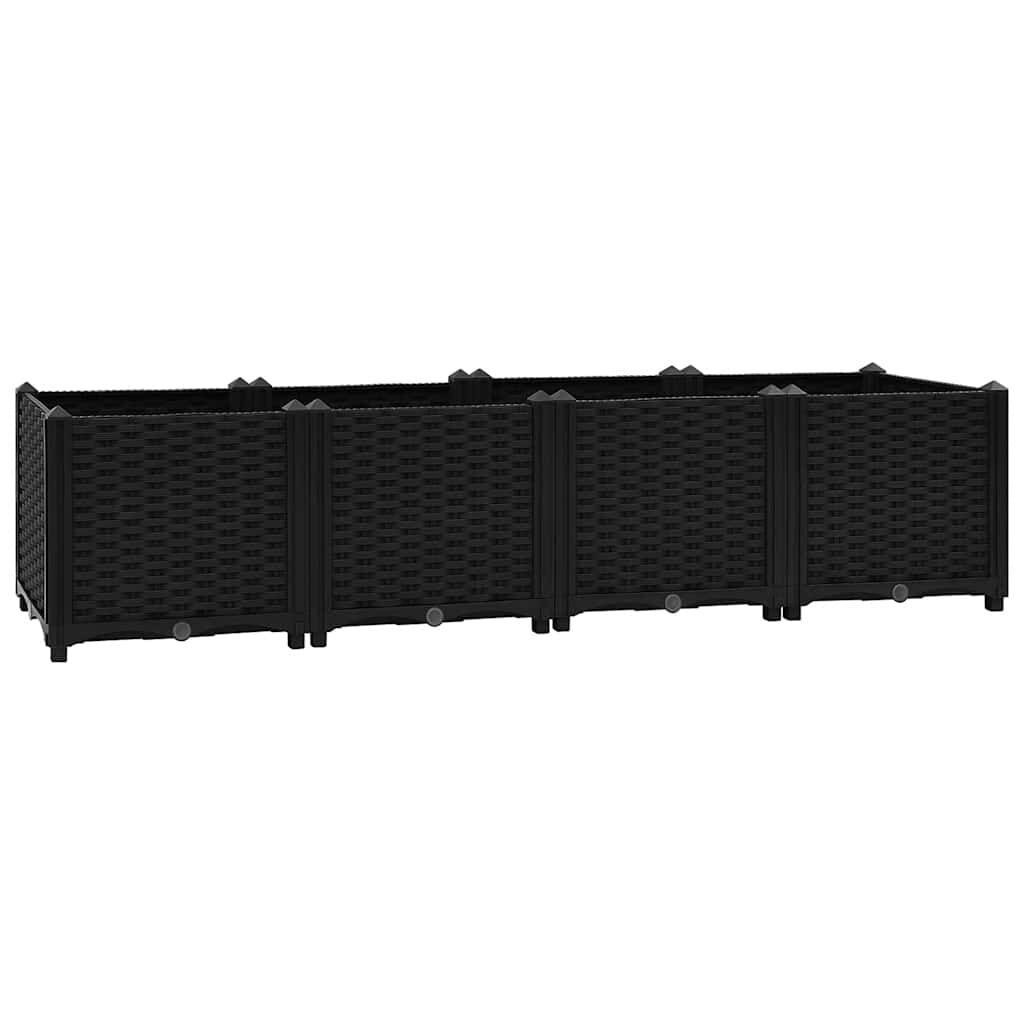 vidaXL Raised Bed 160x40x38 cm Polypropylene
