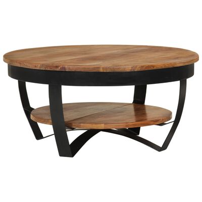vidaXL Coffee Table 65x65x32 cm Solid Acacia Wood,  vidaXL Coffee Table 65x65x32 cm Solid Acacia Wood