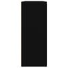 vidaXL Sideboard Black 91x29.5x75 cm Engineered Wood