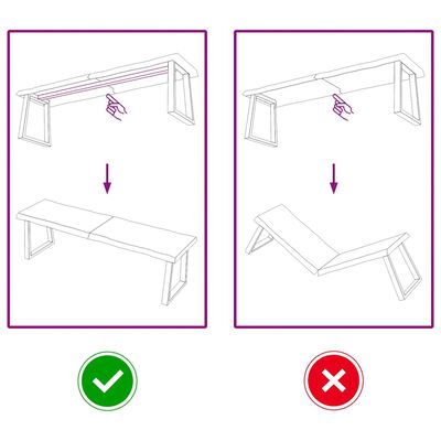 vidaXL Table Top Light Brown 140x40x(2-4)cm Treated Solid Wood Live Edge, light brown vidaXL Table Top Light Brown 140x40x(2-4)cm Treated Solid Wood Live Edge