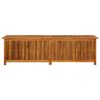 vidaXL Garden Storage Box 200x50x58 cm Solid Acacia Wood