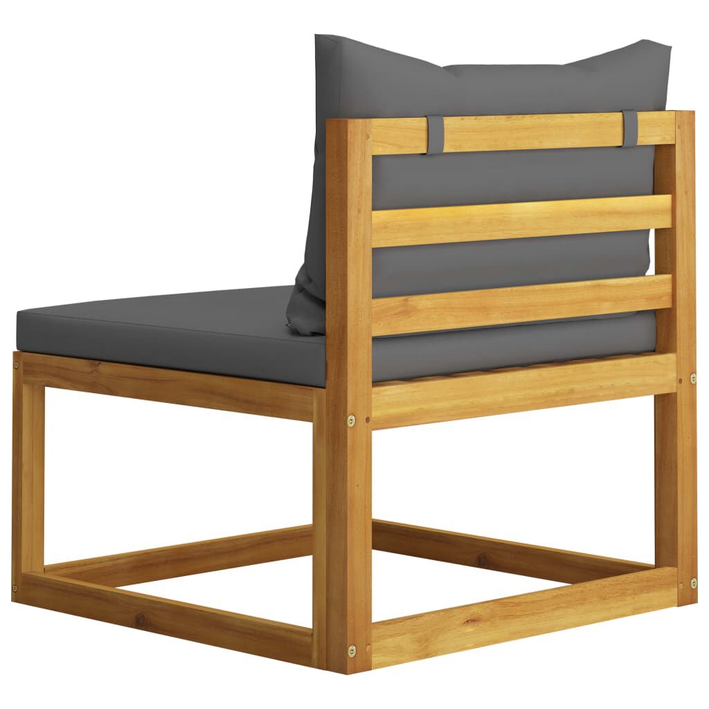 vidaXL 12 Piece Garden Lounge Set with Cushion Solid Acacia Wood