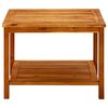 vidaXL Coffee Table 60x60x45 cm Solid Acacia Wood