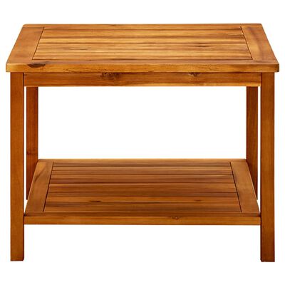 vidaXL Coffee Table 60x60x45 cm Solid Acacia Wood,  vidaXL Coffee Table 60x60x45 cm Solid Acacia Wood