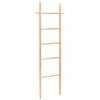 vidaXL Towel Ladder 170 cm Solid Wood Walnut